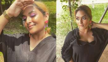 Prayaga Martin: ബ്ലാക്ക് ഡ്രസ്സിൽ പ്രയാഗ, ലുക്ക് അടിപൊളി