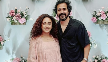 Pearle Maaney: &#039;ഞങ്ങൾ പോസ് ചെയ്യും വരെ അവളുണ്ടായിരുന്നു... ജസ്റ്റ് മിസ്! &#039; പേർളി - ശ്രീനിഷ് ചിത്രങ്ങൾ