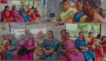 Kochi Metro : മെട്രോ യാത്രയ്ക്കിടെ കുടംബശ്രീ യോഗവും; വ്യത്യസ്തരായി ശ്രേയസ് അയൽക്കൂട്ടം