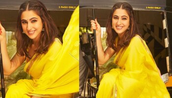 Actress Sara Ali Khan: മഞ്ഞയിൽ മിന്നി സാറാ അലി ഖാൻ; ഫോട്ടോഷൂട്ട് ചിത്രങ്ങൽ വൈറൽ