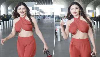 Sherlin Chopra Oops Moment! ചുവന്ന ക്രോപ്പ്-ടോപ്പില്‍ ഷെർലിൻ ചോപ്ര, സ്റ്റൈലിഷ് ചിത്രങ്ങള്‍ വൈറല്‍ 