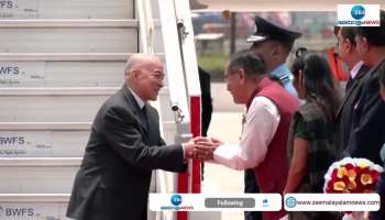 Cambodian King Arrives In India