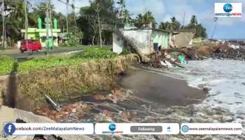 Thrissur Coastal erosion 