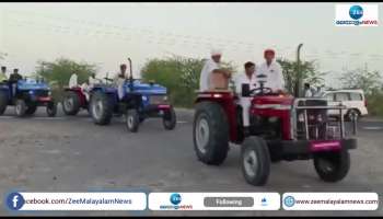 Groom Relatives Tractor