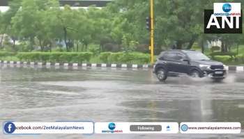 Rain in Delhi Roads Flooded