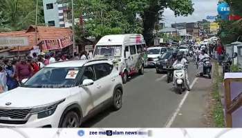 Oommen Chandy, last journey to Kottayam