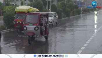 Heavy rain in Srinagar 
