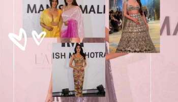 Manish Malhotra Fashion Show: ഡിസൈനര്‍ മനീഷ് മല്‍ഹോത്രയുടെ ഫാഷന്‍ ഷോയില്‍ തിളങ്ങി താരങ്ങള്‍ 