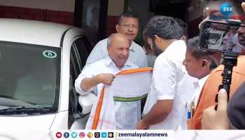 Puthuppally Bypoll: Chandy Oomman meets A K Anony