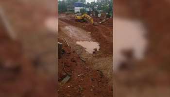 car plunges into a pit taken for road construction youth died