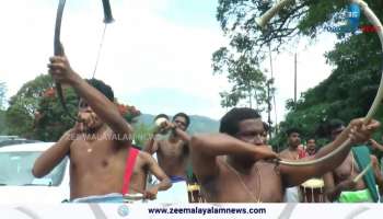 Onam Munnar: Onam tourism week celebration Munnar. Colorful procession in Munnar town