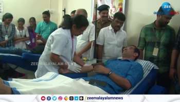 Mammootty's birthday And Blood Donation