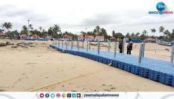  Kerala's second floating bridge in Thrissur. The Department of Tourism will establish floating bridges in ten more districts of the state as part of promoting coastal tourism