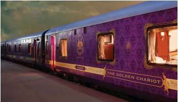 Golden Chariot Train: ജിമ്മും സ്പായും ആസ്വദിച്ച് ഇന്ത്യൻ റെയിൽവേയുടെ ലക്ഷ്വറി ട്രെയിനിൽ യാത്ര ചെയ്യാം...!!  ചിതങ്ങള്‍ കാണാം 