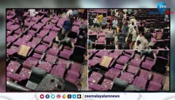Thalapathy Vijay Fans Damage Chennai Theatre After Leo Trailer Release