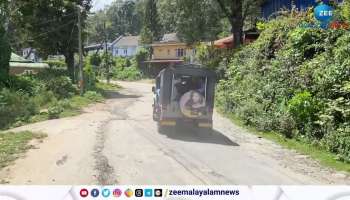 Road Constriction in Chinnakanal Under Scare