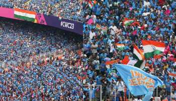Cricket World Cup 2023 : നരേന്ദ്ര മോദി സ്റ്റേഡിയത്തിൽ നീലസാഗരം; കാണാം ഇന്ത്യ-പാകിസ്താൻ മത്സരത്തിലെ ഗ്യാലറി കാഴ്ചകൾ