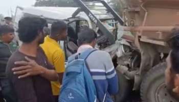Accident: കർണാടകയിലെ ചിക്കബല്ലാപ്പൂരിൽ വാഹനാപകടം; നിർത്തിയിട്ടിരുന്ന ട്രക്കിലേക്ക് കാർ ഇടിച്ചുകയറി 12 പേർ മരിച്ചു