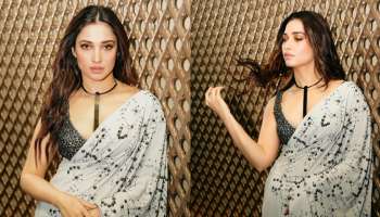 Tamannaah: വീണ്ടും സാരിയിൽ ഞെട്ടിച്ച് തമന്ന; ചിത്രങ്ങൾ കാണാം