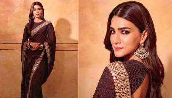 Kriti Sanon Saree Look: ദീപാവലിയെത്തി, കൃതി സനോന്‍റെ സാരീ സ്റ്റൈല്‍ ഒന്ന് പരീക്ഷിച്ചാലോ? 