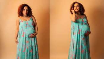 Pearle Maaney: കണ്ണുകൾ കഥ പറയുന്നു, നിറവയറുമായി പേളി മാണി