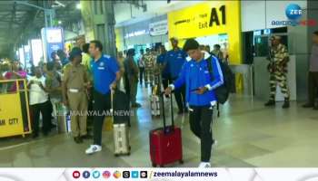 Team India reached in Thiruvananthapuram for the T20 match against Australia