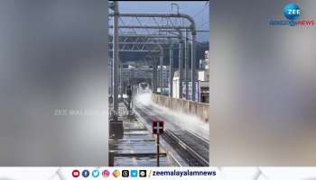 Train Cleaning in Japan with hot water Viral Video