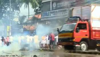 Congress protest: പോലീസ് അതിക്രമം; ഇന്ന് സംസ്ഥാന വ്യാപകമായി കോൺ​ഗ്രസിന്റെ പന്തം കൊളുത്തി പ്രകടനം 