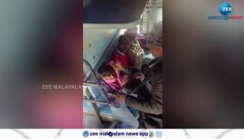 Shocking Video Ticket Checker Slapping a Passenger in Running Train