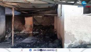 Fire accident in waste treatment plant at Nedumangad Thiruvananthapuram