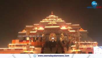 Thousands of diya light up saryu ghat in ayodhya