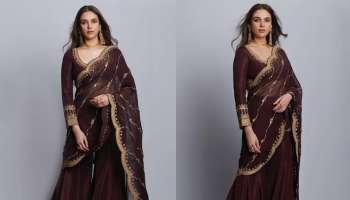 Aditi Rao Hydari: ഹോട്ട് ചോക്ലേറ്റ്! സ്റ്റണ്ണിംഗ് ലുക്കിൽ അദിതി, ചിത്രങ്ങൾ കാണാം