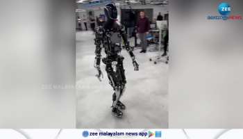 Viral Video Robot Optimus walking