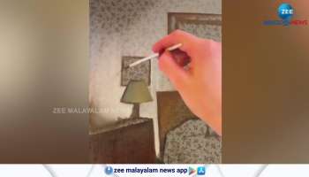 Viral Video Amazing painting with unusual materials