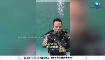 Watch Video How to put your scuba mask back on in water 