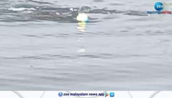 12 year old boy put a record after swims 7 kilometers through Vembanad lake with tied hands
