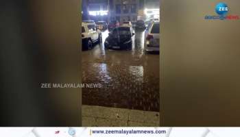 Hailstorm Falls In UAE