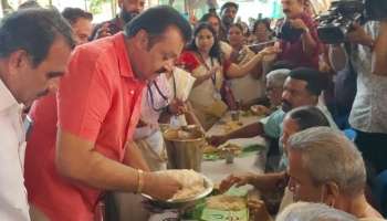 Actor Suresh Gopi : നടൻ സുരേഷ് ഗോപി ഗുരുവായൂർ ക്ഷേത്ര ദർശനം നടത്തി