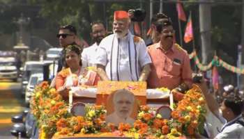 Narendra Modi at Palakkad: പാലക്കാട് ആവേശത്തിരയിളക്കി മോദി; റോഡ് ഷോയില്‍ അണിനിരന്ന് ആയിരങ്ങള്‍ 