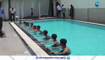 Swimming Class In Summer Vacation