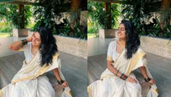 Nimisha Sajayan: വിഷു ആശംസകളുമായി നിമിഷ സജയൻ, ചിത്രങ്ങൾ