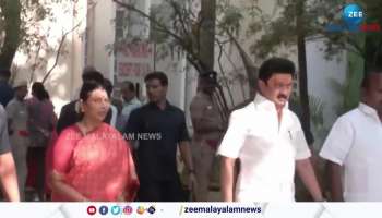 Tamil Nadu Chief Minister MK Stalin came along with his family and cast his vote