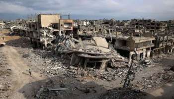 Israel Gaza Attack: ഗാസയിലെ റഫയിൽ ഇസ്രയേൽ നടത്തിയ ഷെല്ലാക്രമണത്തിൽ വ്യാപക നാശം