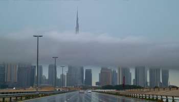 UAE Rain: യുഎഇയുടെ വിവിധ ഭാഗങ്ങളില്‍ ശക്തമായ മഴ