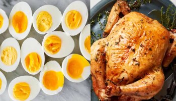 Egg Vs Chicken Benefits: കോഴിയിറച്ചിയോ... മുട്ടയോ...? ഇവയിൽ പ്രോട്ടീന്റെ അളവ് കൂടുതൽ ഏതിനാണെന്ന് നോക്കാം 