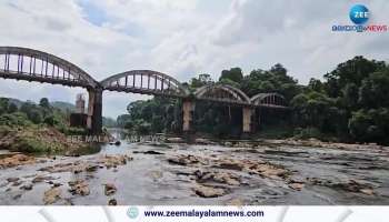 Construction of a new bridge is in progress at Neryamangalam on the Kochi-Dhanushkodi National Highway
