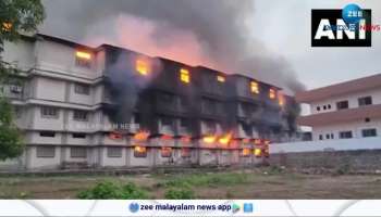 Massive fire in a factory in Bhiwandi