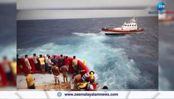 At least 11 dead and dozen missing in two mediterranean shipwarecks
