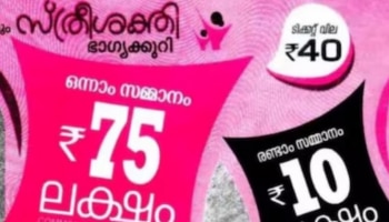 Kerala Lottery result: ഇന്നത്തെ ഭാഗ്യശാലി നിങ്ങളാണോ? സ്ത്രീ ശക്തി SS-420 ലോട്ടറി ഫലം പ്രഖ്യാപിച്ചു 