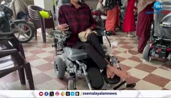Electric wheelchair for 14 differently abled children